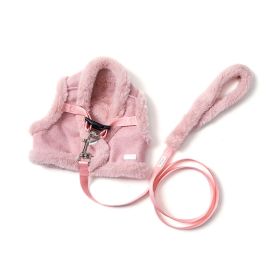 Dog Chest Strap Clothes Vest Type Warm Traction Rope