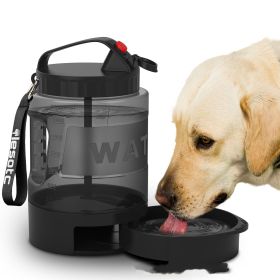 Large Capacity Outdoor Sports 2.2L Dog Water Bottle