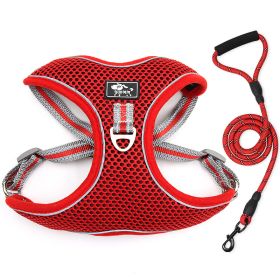 Large Dog Chest Strap Reflective Breathable Rope