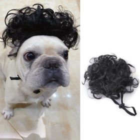 Halloween Christmas Wig Pet Hair Accessories