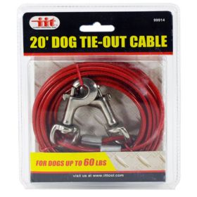 20' Dog Tie-Out Cable