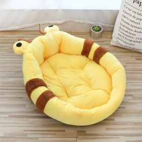 Pet Bed Pad Thickened Cartoon High Backrest