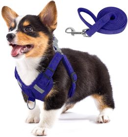 Velvet Dog Strap Reflective Breathable Dog Rope Pet