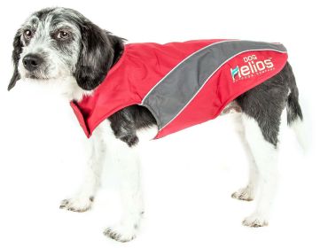 Helios Octane Softshell Neoprene Satin Reflective Dog Jacket w/ Blackshark technology (size: X-Small)