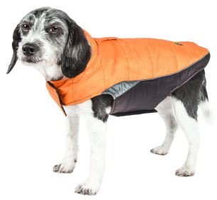 Helios Hurricane-Waded Plush 3M Reflective Dog Coat w/ Blackshark technology (size: medium)