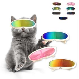 Pet Goggles Sunglasses Photography Props Pet Accessories (Color: Red)