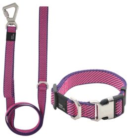 Pet Life Â® 'Escapade' Outdoor Series 2-in-1 Convertible Dog Leash and Collar (Color: Pink)